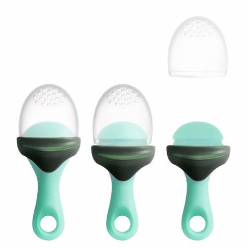 Dispozitiv de hranire din silicon vernil + navy Boon Pulp