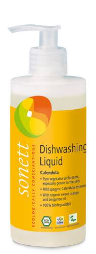 Detergent ecologic pentru spalat vase galbenele Sonett 300ml