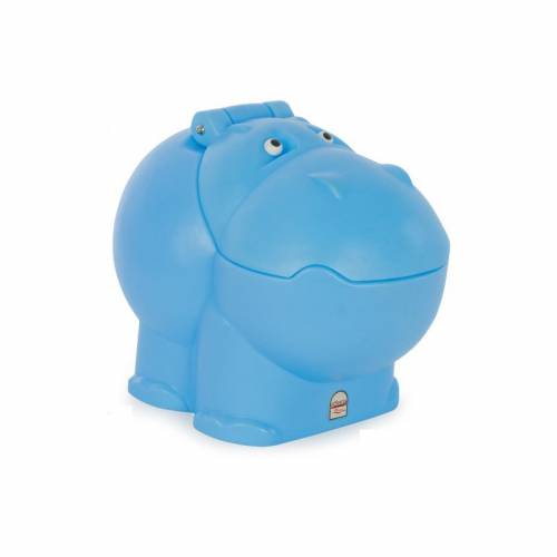 Cutie depozitare jucarii Hippo Toy Box Blue
