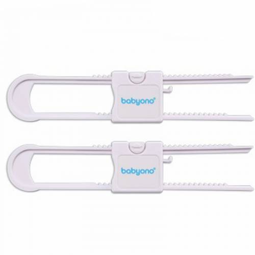 Set 2 protectii reglabile pentru usi de dulap Baby Ono