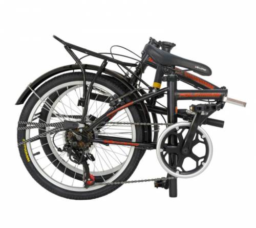 Bicicleta pliabila Shimano Revoshift Tourney Roti 20 Inch Velors Advantage CSV2054B negru cu rosu