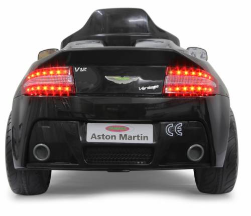 Masinuta electrica Aston Martin Vantage Negru 6V cu telecomanda si MP3 player
