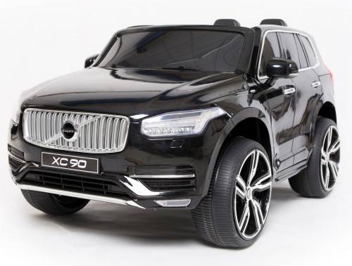 Masinuta electrica cu scaun de piele Volvo XC90 Black