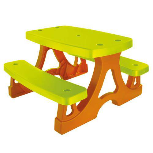 Masuta de joaca cu 2 banchete Garden Picnic