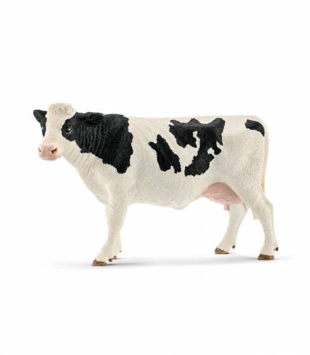 Figurina Vaca Baltata Cu Negru Schleich