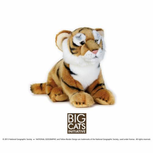 Jucarie de plus National Geographic Tigru 25 cm