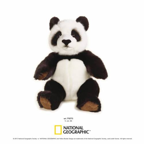 Jucarie de plus National Geographic Urs Panda 26 cm