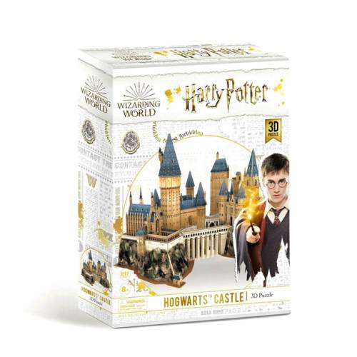 Puzzle 3d Cubic Fun Harry Potter Castelul Hogwarts 197 piese
